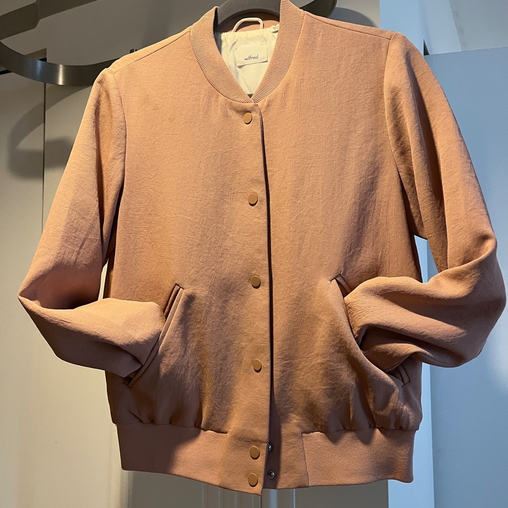 Women's Pink Bomber Jacket